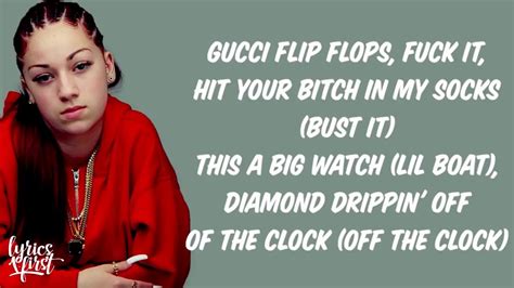 bhad bhabie gucci flip flops album|gucci flip flops lyrics meaning.